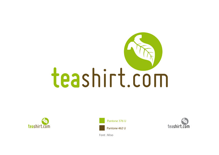 Teashirt, logo